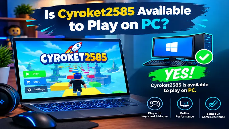 Is Cyroket2585 Available to Play on PC?